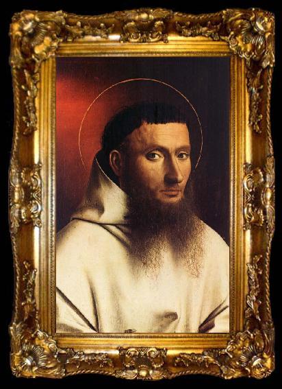 framed  Petrus Christus Portrait of a Carthusian, ta009-2